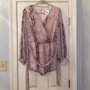 Snake Skin Romper